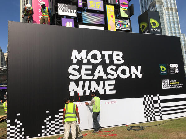 DUBAI fashion Week Branding