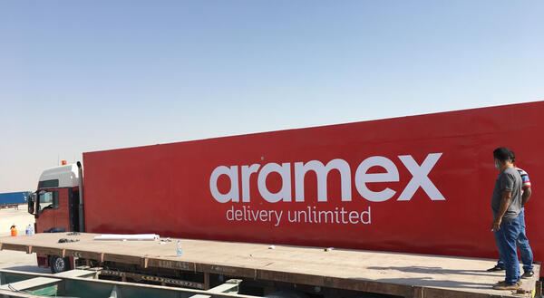 Aramex Vehicle Branding